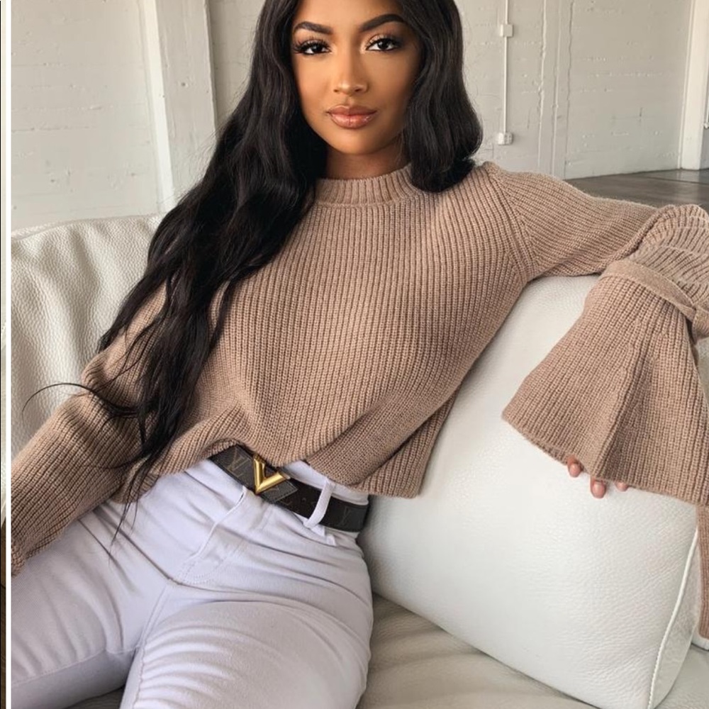 TigerMist nude sweater